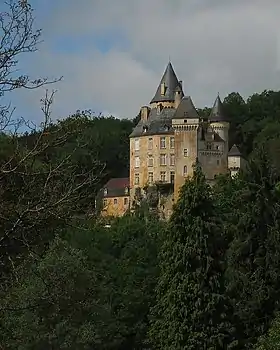 Le château de la Roque.