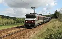 BB15000 et ses voitures corail Haute-Normandie.