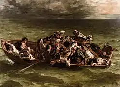 La Barque de don Juan d’Eugène Delacroix