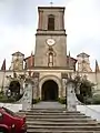 Église Notre-Dame-de-l'Assomption de La Bastide-Clairenceportail, galerie, voûte