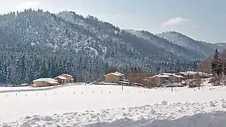 Le hameau de la Benague.