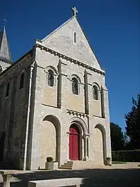 La façade après restauration, en 2012.