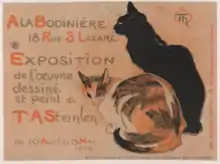 Exposition de Steinlen (1894).