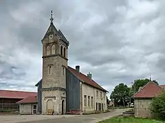 L'école-mairie.