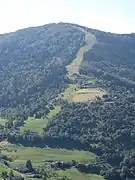 Bussang, la piste de La Bouloie en été.