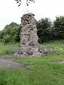 Le seul vestige resté debout de l'abbaye.