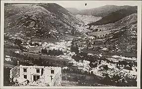 Vue générale vers la vallée de la Vologne.