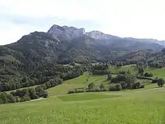 La Buffe vue de la Combe