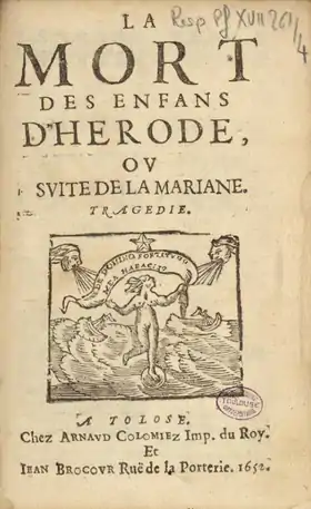 Page extraite de l'édition de 1652