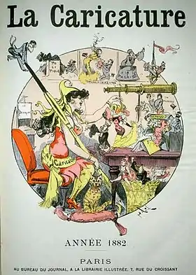 Image illustrative de l’article La Caricature (1880-1904)