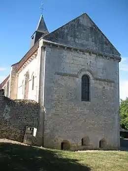 Chevet de l'église Saint-Denis.