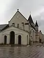 Église Saint-Avant, façade.