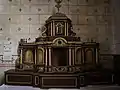 L'autel, tabernacle du XVIIe siècle