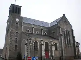 L'église de La Chapelle-Saint-Sauveur.