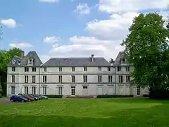 Le « vieux Château »de La Chapelle,façade ouest.