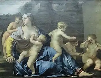 La Charité (1633)Musée du Louvre.