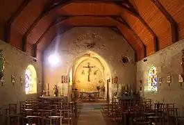 Intérieur de l'église.