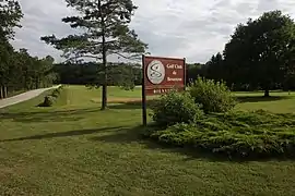 Entrée du golf.