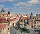 la Plaza de Anaya vue depuis la cathédrale