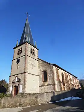 Façade de l'église