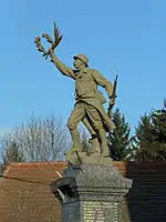 Le Poilu victorieux de La Croix-aux-Mines