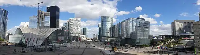 Le parvis de La Défense.