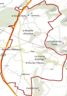 Carte topographique