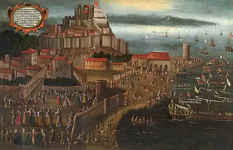 Expulsion des Morisques au port de Dénia