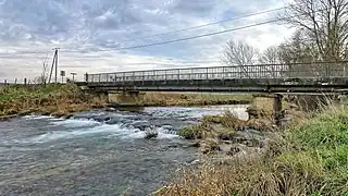 Le pont sur la Cuisance.