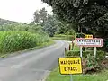 Entrée de La Folletière, commune de Saint-Martin de l'If.