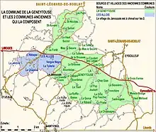 Anciennes communes des Allois & La Geneytouse