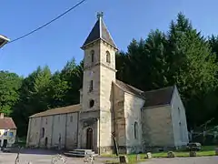 Église de l'abbaye de Droiteval.