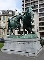 La Lutte équestre, Bruxelles