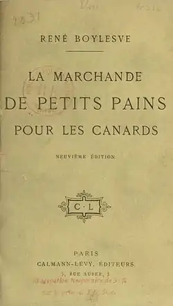 Image illustrative de l’article La Marchande de petits pains pour les canards