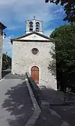 Église dédiée à saint Jean-Baptiste.