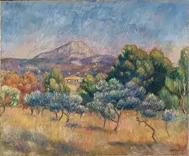 La Montagne Sainte-Victoire, 1889Pierre Auguste Renoir