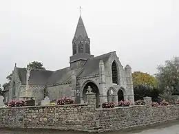 L'église paroissiale Saint-Hubert.