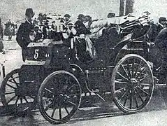 La Panhard 4HP de Levassor.