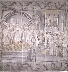 Image d'une toile de la Passion exposée au Musée des beaux-arts de Reims.