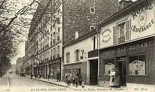 Avenue de Paris, quartier de l’Étoile, en 1906.