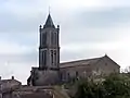 Vue d'ensemble de l'église (janvier 2010)