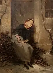 La Ramasseuse de fagots (1855), musée des Beaux-Arts de Caen.