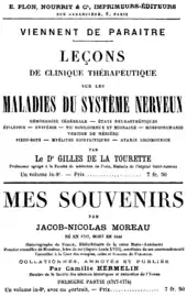 Publicité dans La revue hebdomadaire, 12 nov. 1898, p. 3