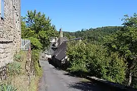 Descente vers la Roche Basse.