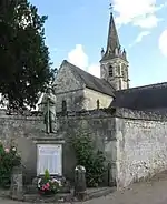 Poilu au repos (monument aux morts)