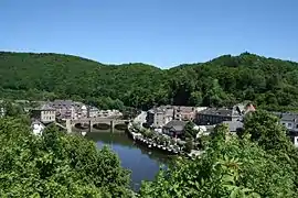 L'Ourthe à La Roche-en-Ardenne.