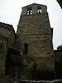 Clocher de l'église Saint-Pierre-et-Saint-Paul.