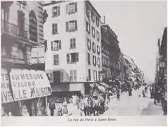 La rue de Paris (rue Gabriel-Péri, aujourd'hui).