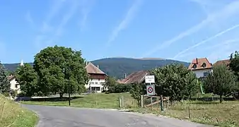 Entrée du hameau.