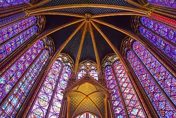 La Sainte Chapelle (photo prise en 2014).